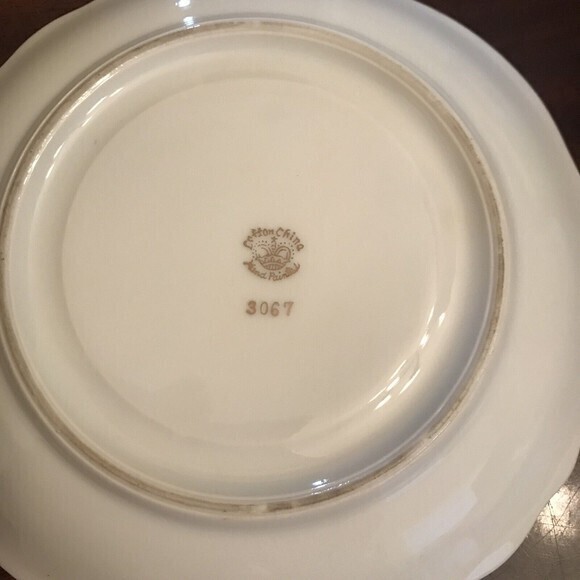 Lefton Hand Painted Cup & Saucer, Pink Roses, Gold Trim‎ & Gold Handle - Picture 9 of 9